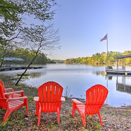 Lakefront South Carolina Abode With Deck And Boat Dock Fair Play Exterior photo