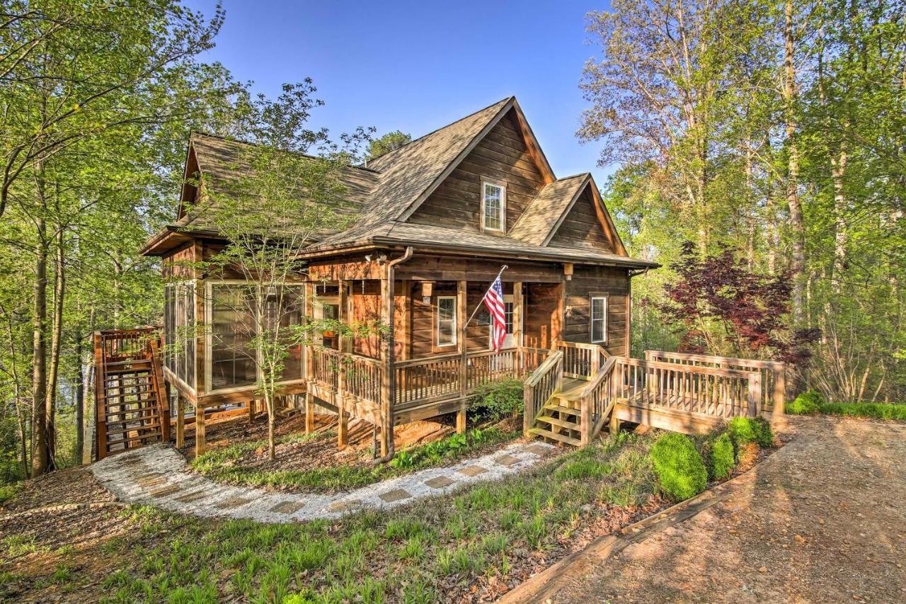 Lakefront South Carolina Abode With Deck And Boat Dock Fair Play Exterior photo