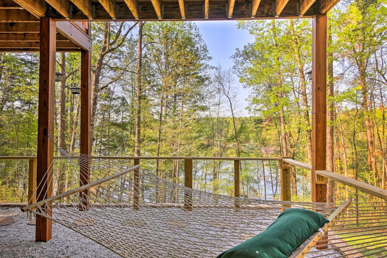Lakefront South Carolina Abode With Deck And Boat Dock Fair Play Exterior photo