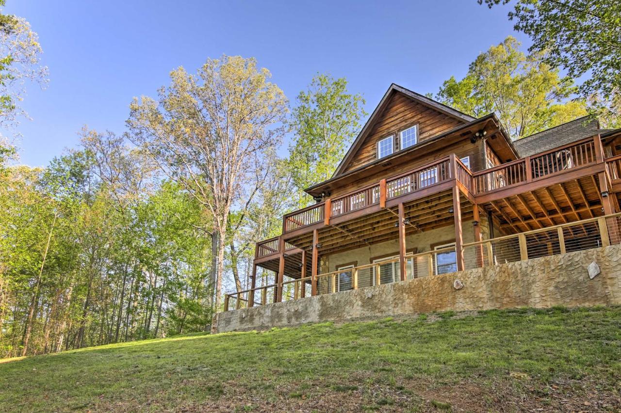Lakefront South Carolina Abode With Deck And Boat Dock Fair Play Exterior photo