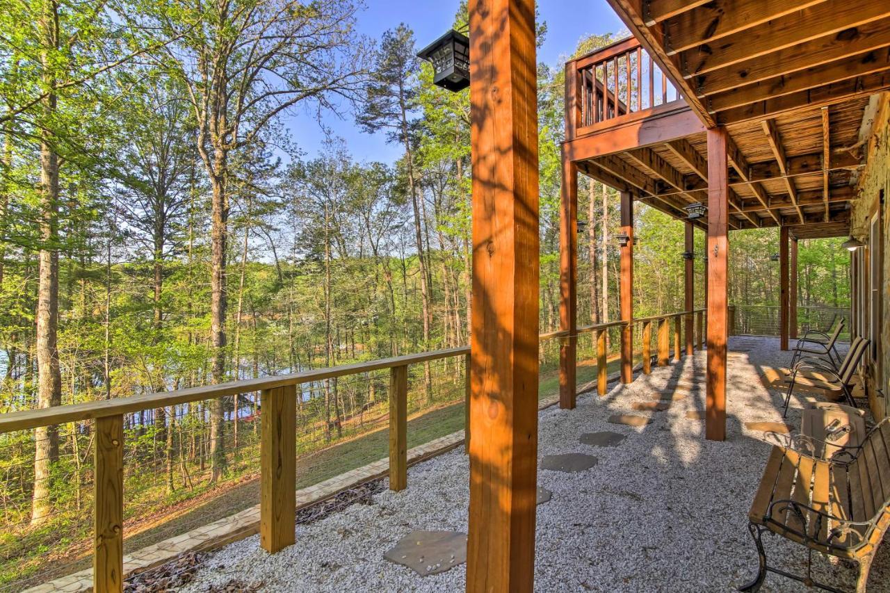 Lakefront South Carolina Abode With Deck And Boat Dock Fair Play Exterior photo