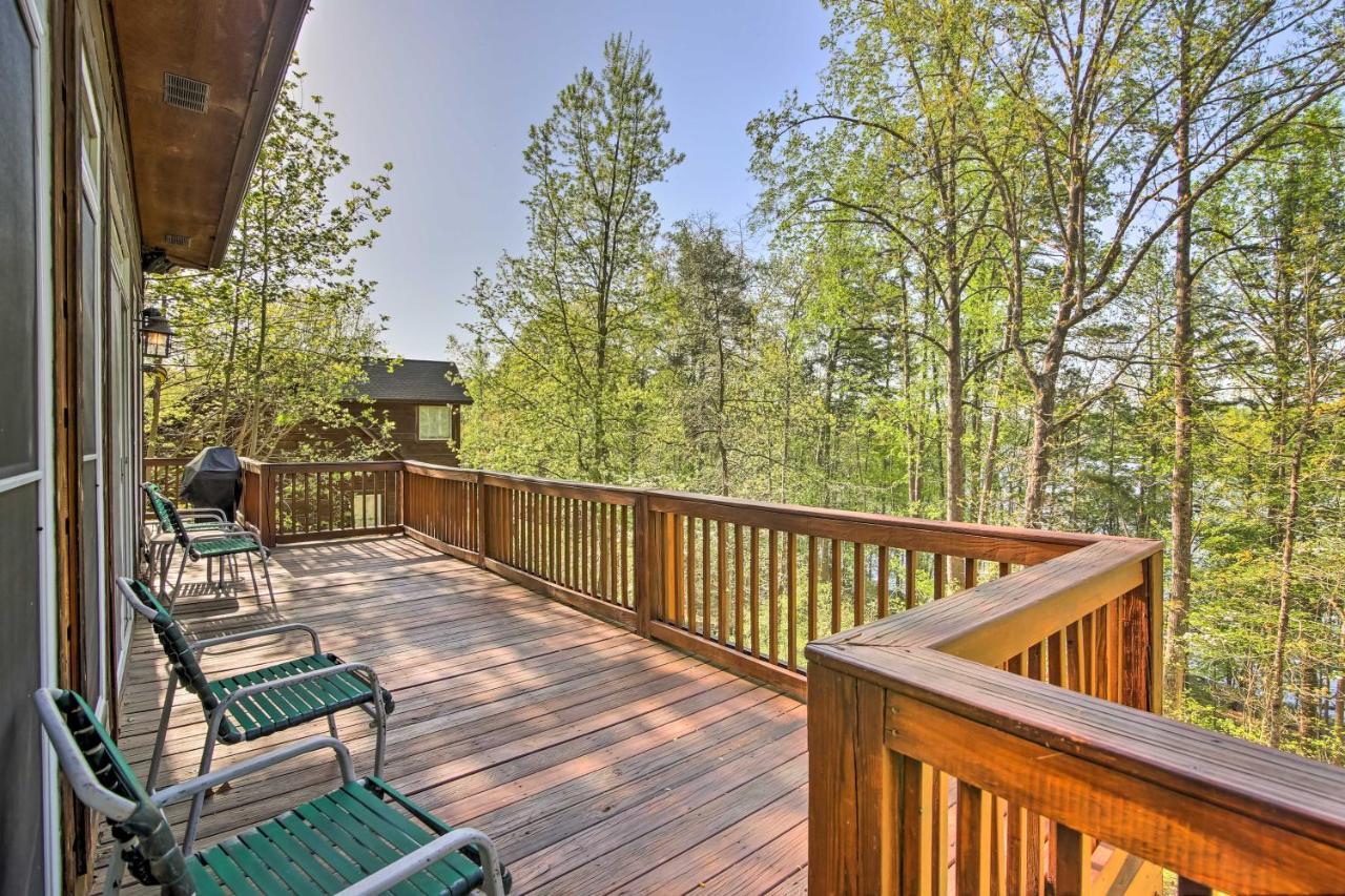 Lakefront South Carolina Abode With Deck And Boat Dock Fair Play Exterior photo