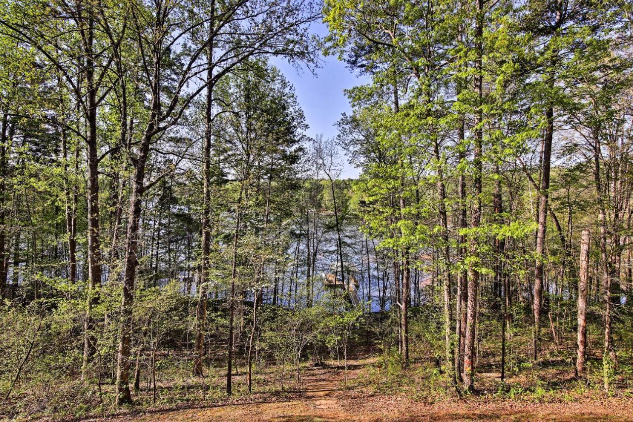 Lakefront South Carolina Abode With Deck And Boat Dock Fair Play Exterior photo
